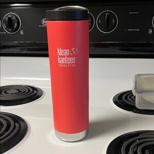 Pink Vacuum-Insulated Klean Kanteen Water Bottle (20oz.)